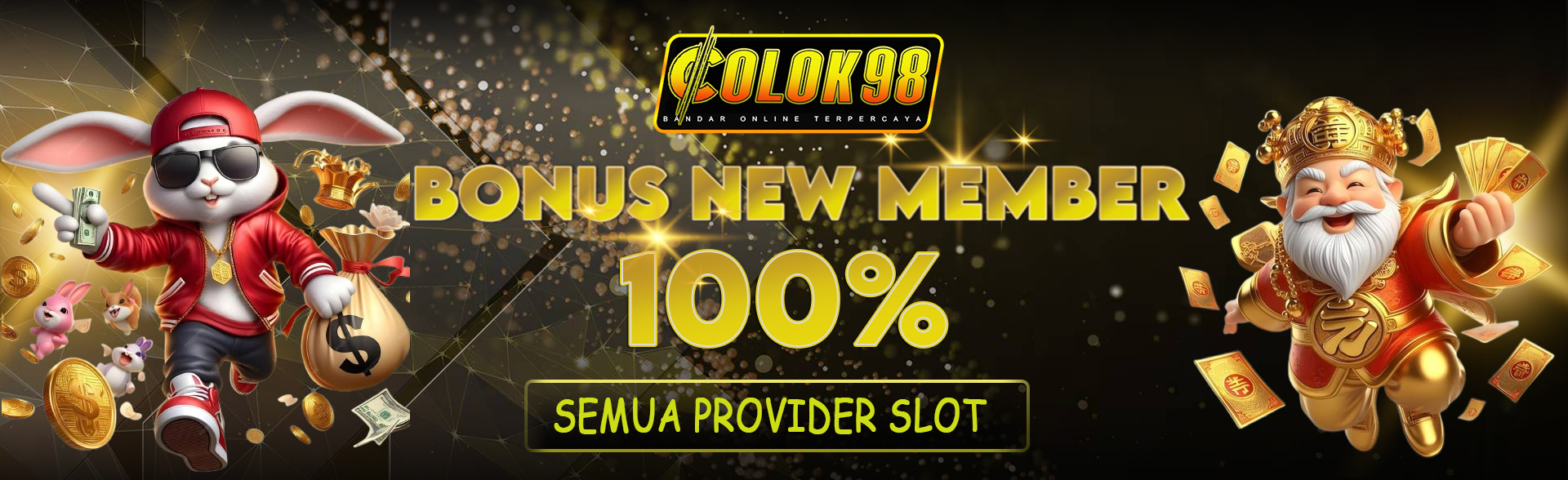 BONUS NEW MEMBER 100%
