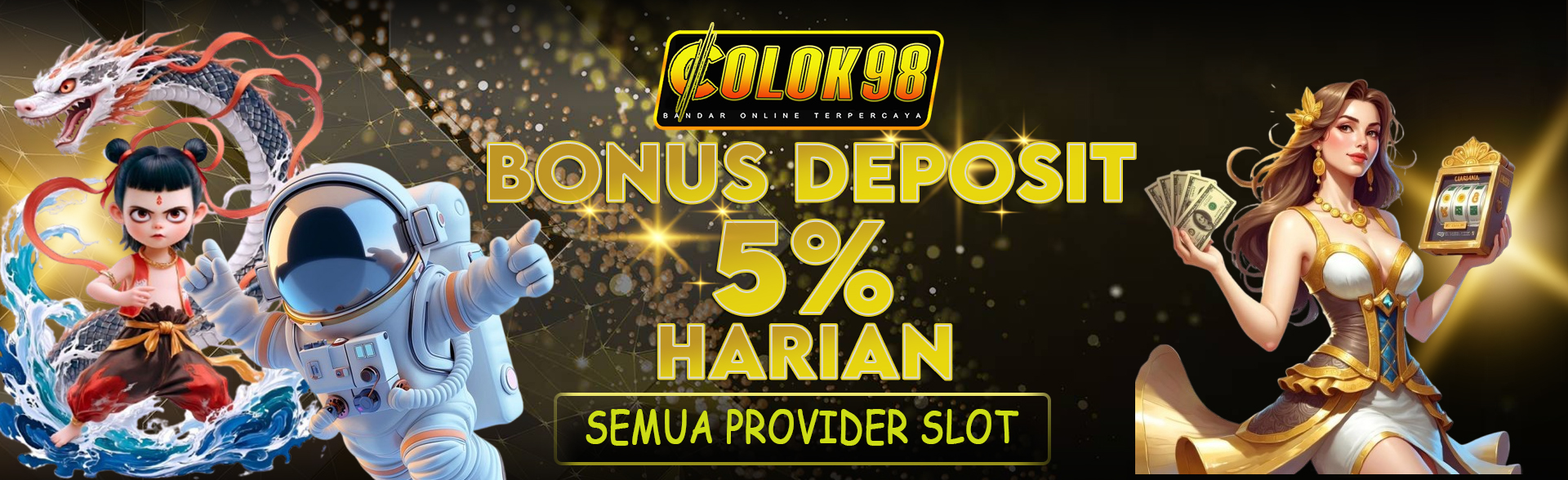 BONUS DEPOSIT 5% HARIAN ALL GAMES