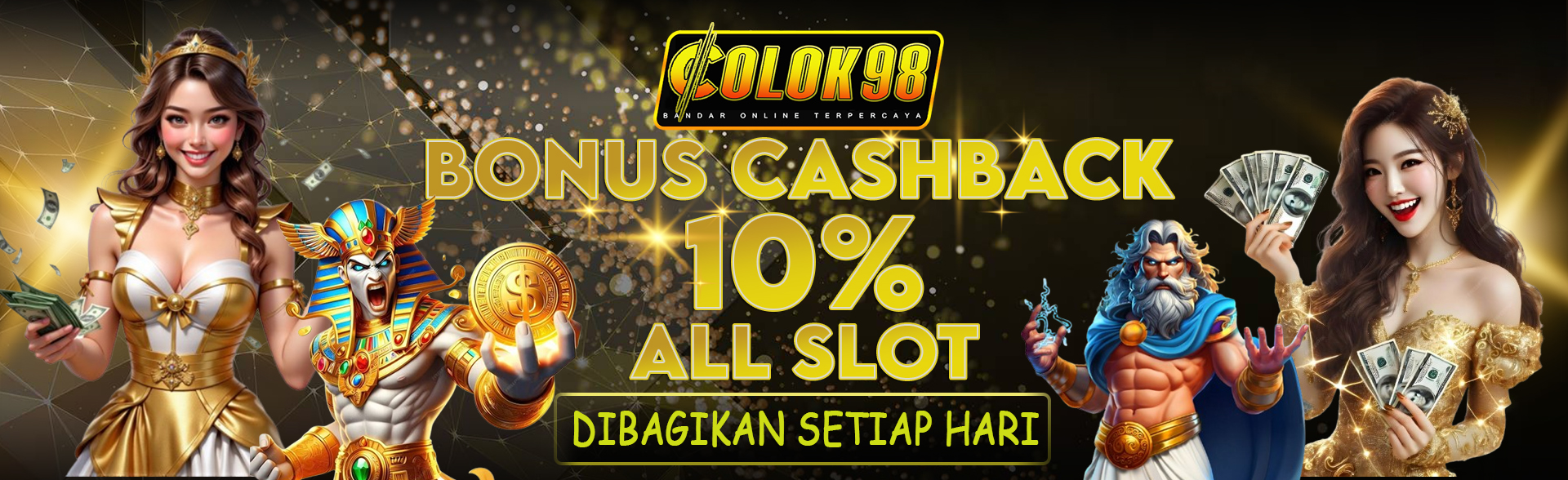 BONUS CASHBACK 10%