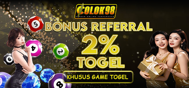 BONUS REFERRAL 2%